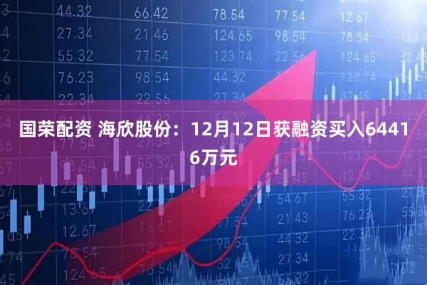 国荣配资 海欣股份：12月12日获融资买入64416万元
